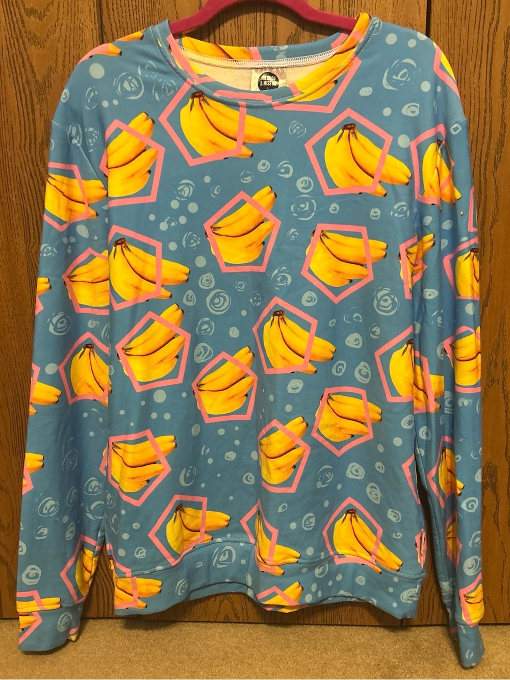 Blue Bananas Sweater